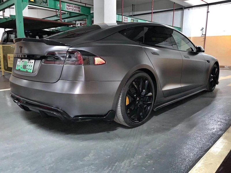 pimpmyev carbon fiber car body kits cmst genuine carbon fiber body kit for model s 2020 2022 36521288401152