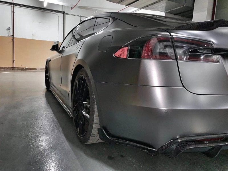 pimpmyev carbon fiber car body kits cmst genuine carbon fiber body kit for model s 2020 2022 36521288499456