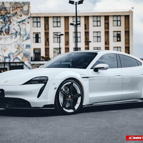 pimpmyev carbon fiber car body kits cmst genuine carbon fiber body kit for porsche taycan 2020 2022 36388056531200