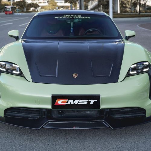 pimpmyev carbon fiber car body kits cmst genuine carbon fiber body kit for porsche taycan 2020 2022 36388056760576