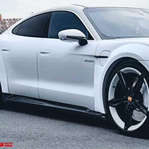 pimpmyev carbon fiber car body kits cmst genuine carbon fiber body kit for porsche taycan 2020 2022 36388057055488