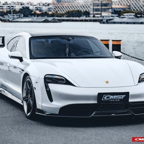 pimpmyev carbon fiber car body kits cmst genuine carbon fiber body kit for porsche taycan 2020 2022 36388057317632