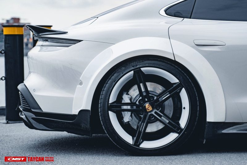 pimpmyev carbon fiber car body kits cmst genuine carbon fiber body kit for porsche taycan 2020 2022 36388058169600