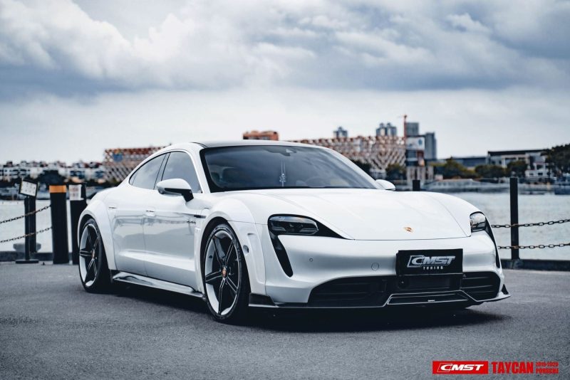 pimpmyev carbon fiber car body kits cmst genuine carbon fiber body kit for porsche taycan 2020 2022 36388058562816