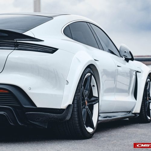 pimpmyev carbon fiber car body kits cmst genuine carbon fiber body kit for porsche taycan 2020 2022 36388059185408