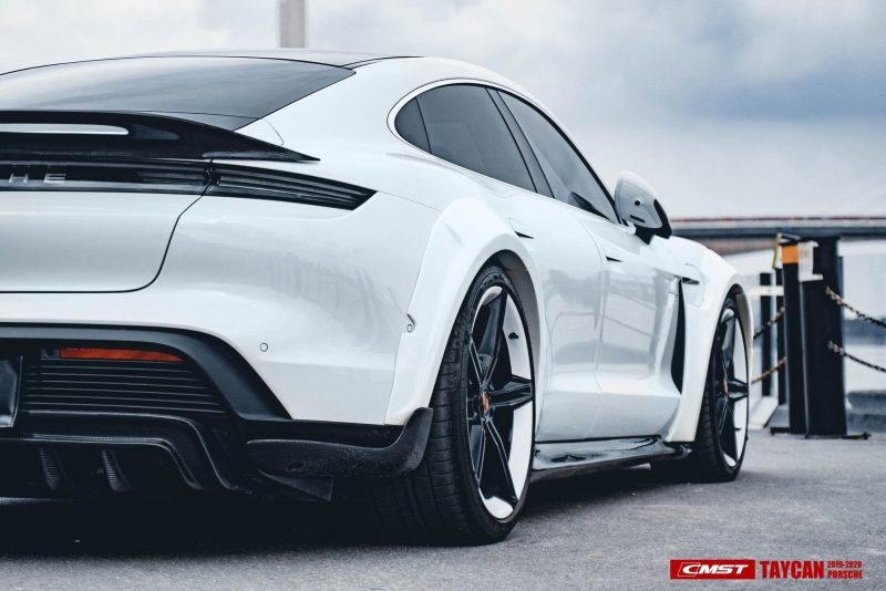 pimpmyev carbon fiber car body kits cmst genuine carbon fiber body kit for porsche taycan 2020 2022 36388059185408