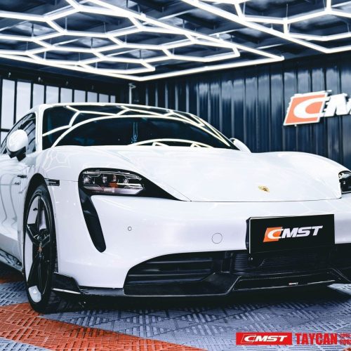 pimpmyev carbon fiber car body kits cmst genuine carbon fiber body kit for porsche taycan 2020 2022 36388059283712