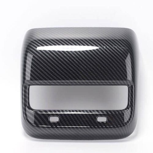 pimpmyev fascias carbon fiber style rear air conditioner vent fascia for model 3 gloss 14698362175543