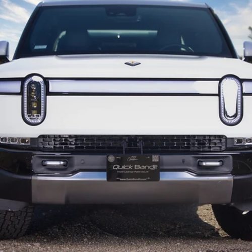 pimpmyev license plate frames quick bandit license plate mount for rivian r1t r1s gen 1 gen 2 42503854981376