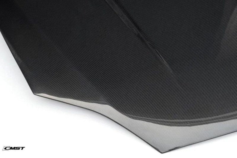 pimpmyev real carbon fiber products cmst genuine carbon fiber frp hood bonnet for tesla model s 2nd gen late 2016 2021 42477451804928