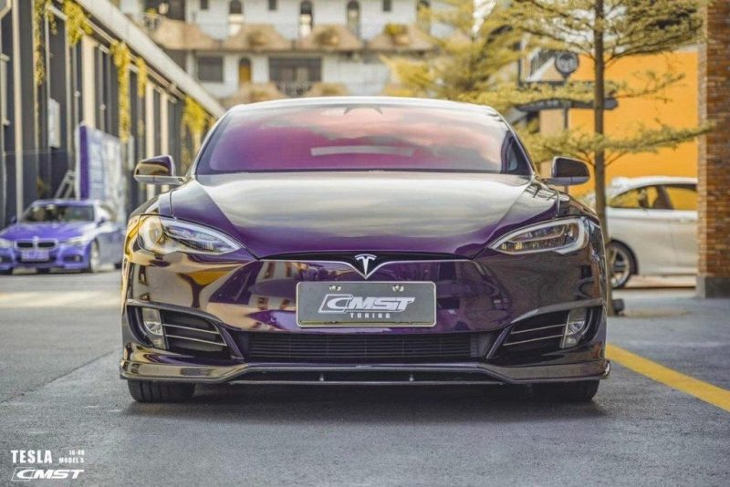 pimpmyev real carbon fiber products cmst genuine carbon fiber frp upper valences for tesla model s 2nd gen late 2016 2021 42477457637632