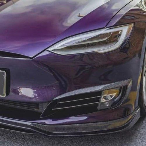 pimpmyev real carbon fiber products cmst genuine carbon fiber frp upper valences for tesla model s 2nd gen late 2016 2021 42477457768704