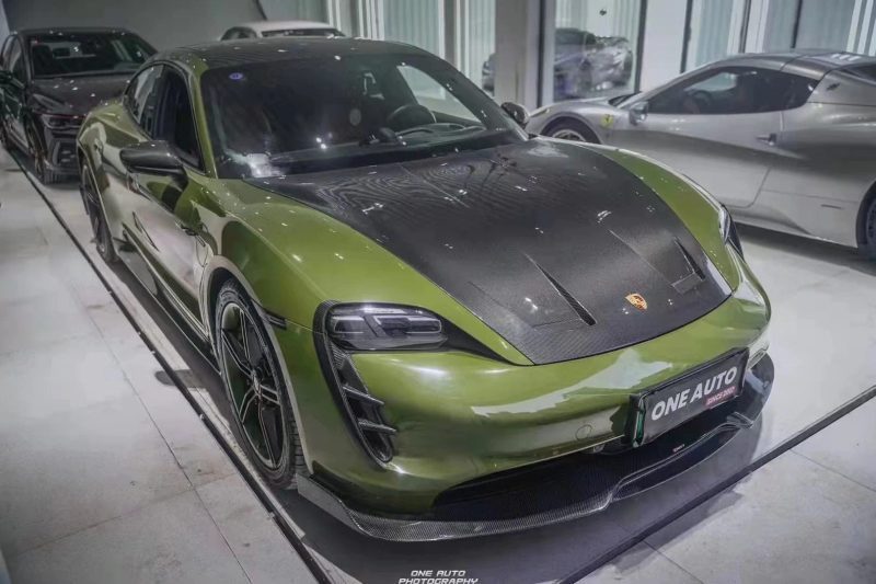 pimpmyev real carbon fiber products cmst genuine carbon fiber full body kit for porsche taycan base 4s 2021 2023 38219418763520