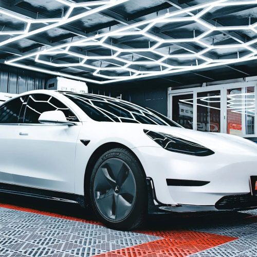 pimpmyev real carbon fiber products cmst genuine carbon fiber full body kit style e for tesla model 3 2017 2023 38099600081152