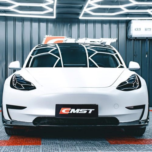 pimpmyev real carbon fiber products cmst genuine carbon fiber full body kit style e for tesla model 3 2017 2023 38099600343296