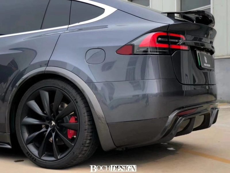 pimpmyev real carbon fiber products cmst genuine carbon fiber full body kit tesla model x 2017 2021 38202628145408