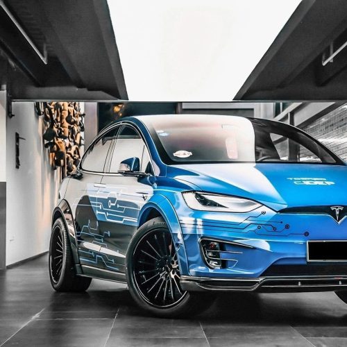 pimpmyev real carbon fiber products cmst genuine carbon fiber full body kit tesla model x 2017 2021 38202628473088