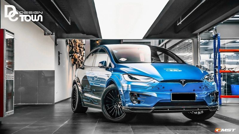 pimpmyev real carbon fiber products cmst genuine carbon fiber full body kit tesla model x 2017 2021 38202628473088