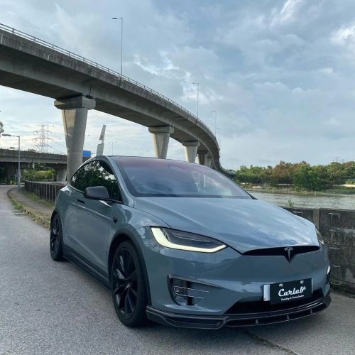 pimpmyev real carbon fiber products cmst genuine carbon fiber full body kit tesla model x 2017 2021 38202629587200