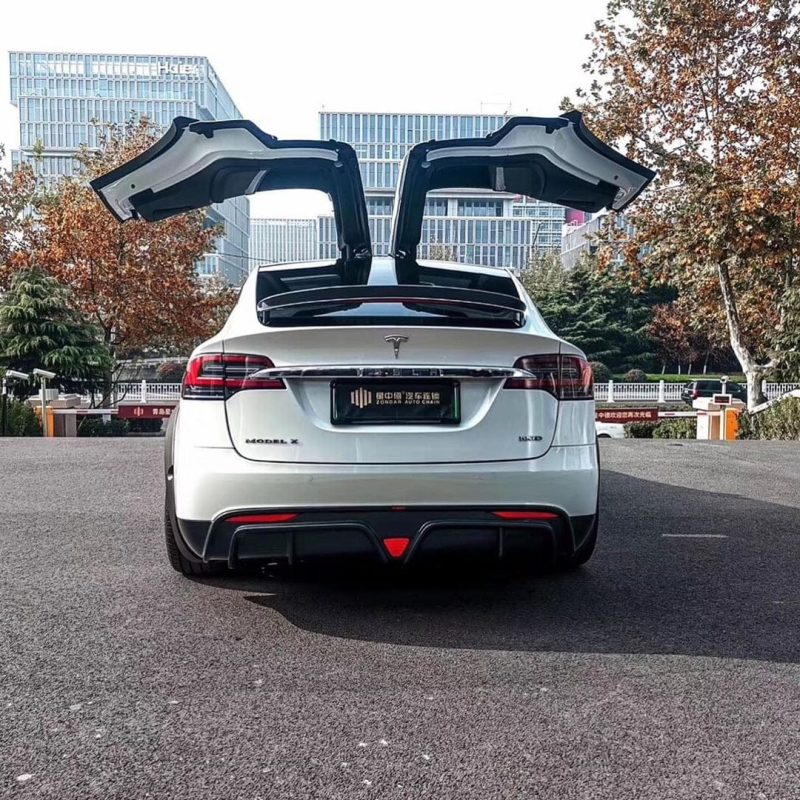 pimpmyev real carbon fiber products cmst genuine carbon fiber full body kit tesla model x 2017 2021 38202630504704