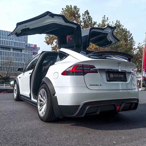 pimpmyev real carbon fiber products cmst genuine carbon fiber full body kit tesla model x 2017 2021 38202704494848