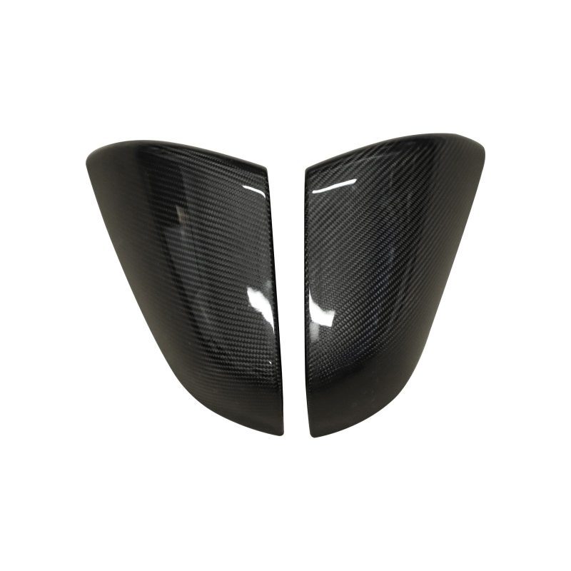 pimpmyev side mirror covers real molded carbon fiber side mirror overlay covers for tesla model x 2022 42398432821504